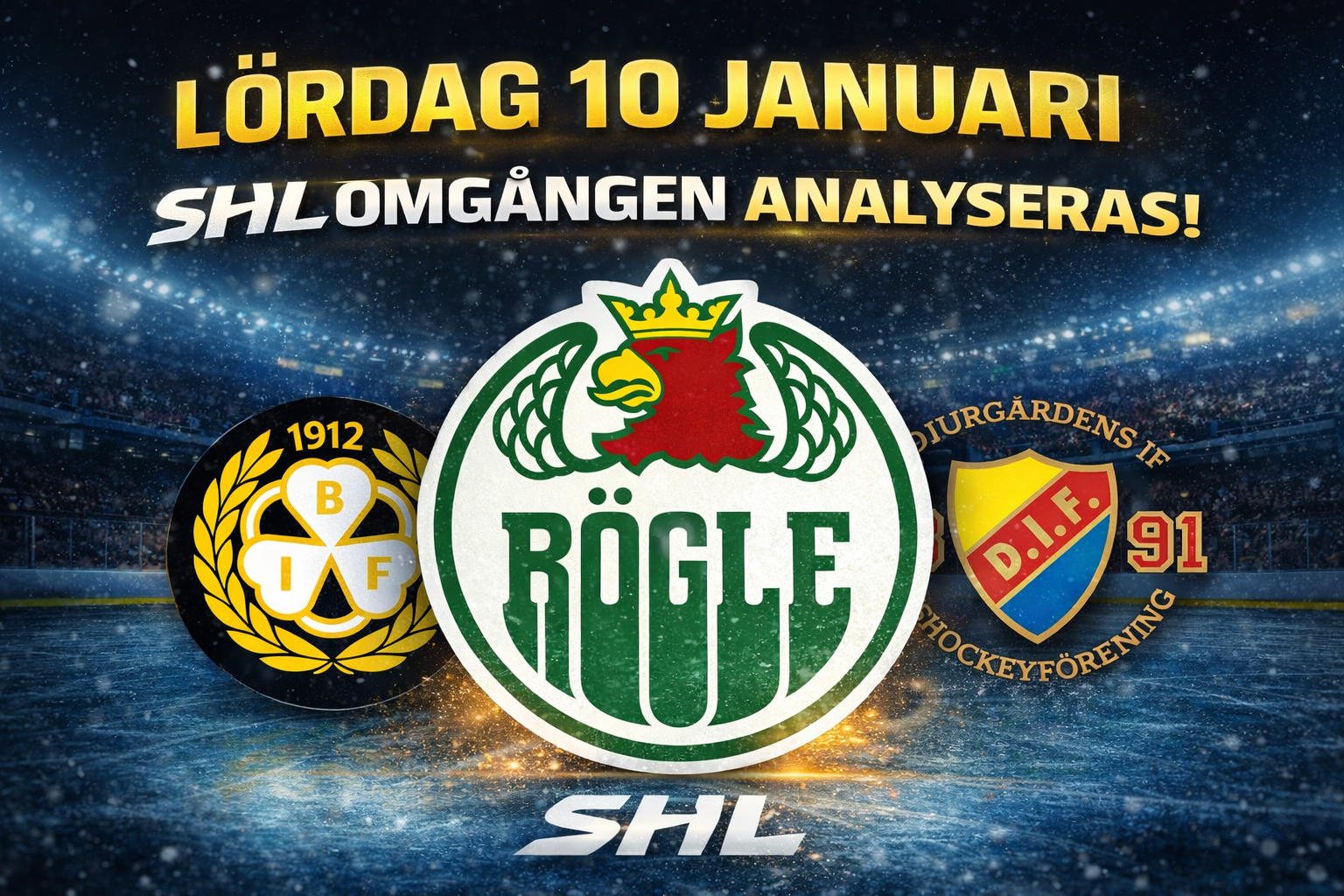 Vad säger xG om SHL matcherna den 10 januari 🔒
